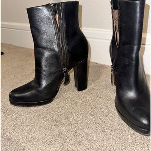 Antonio Melani leather healed boots